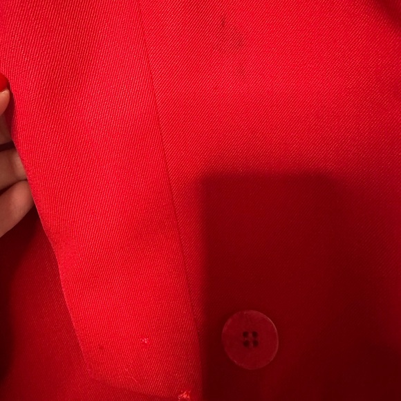 Vintage Career Essentials red wool blazer - Picture 7 of 7